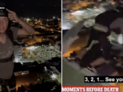 Nathy Odinson British base jumper jumps to his death video from 29th floor of Thai building.
